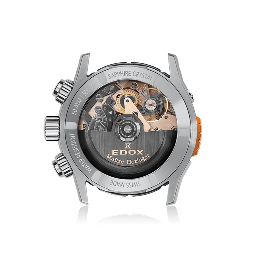 Montre Edox CO-1 Chronographe Automatique Bleue 01128-3NOCA-BUIDN