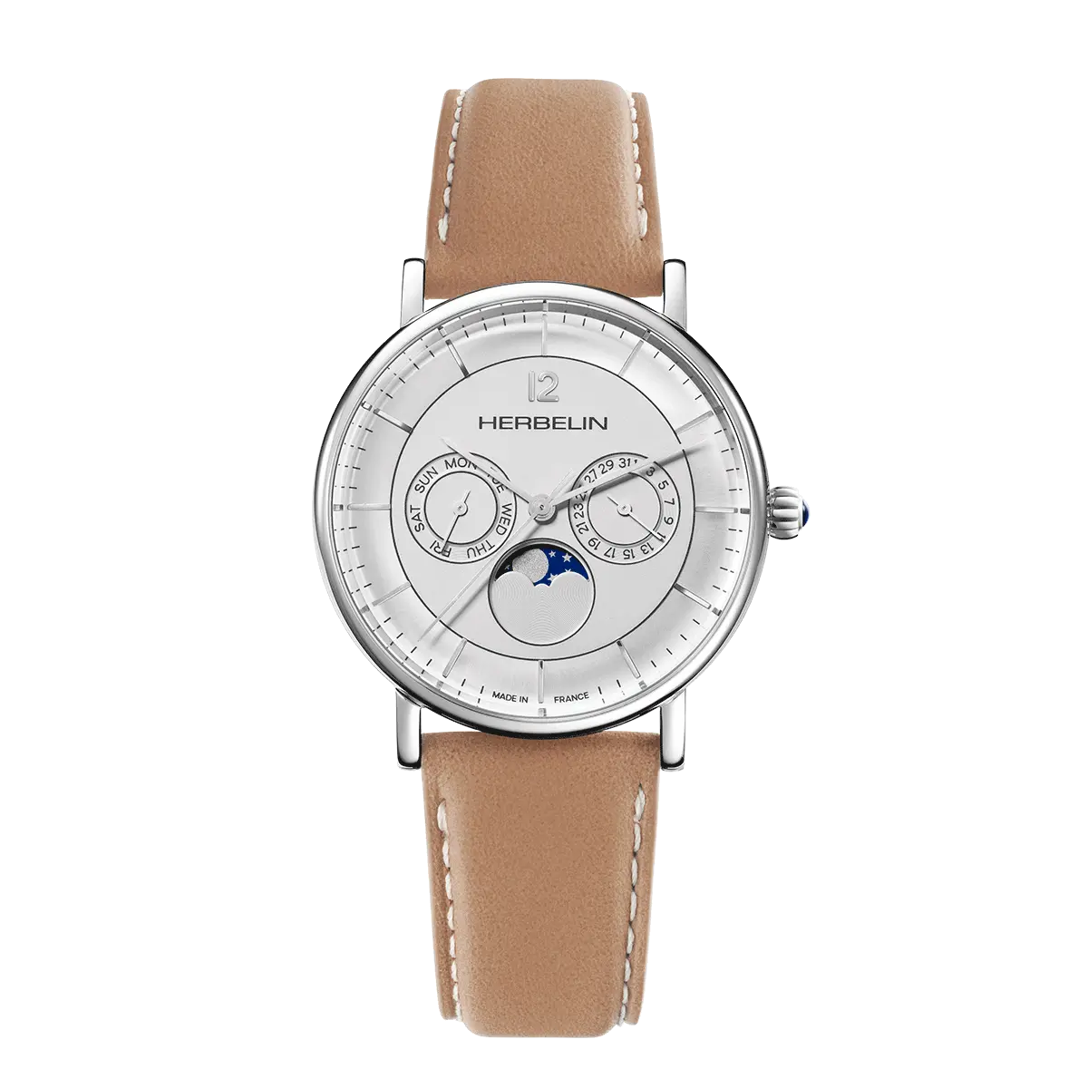 Montre Herbelin Inspiration Phase de Lune 12747AP12