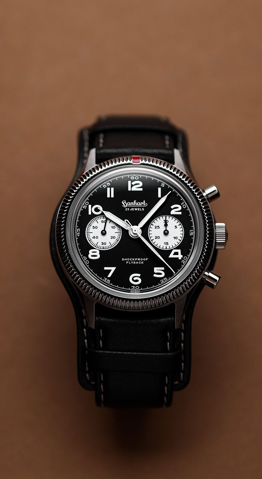 Montre Hanhart 417 ES Flyback Panda - 1954 - H721.211-7010