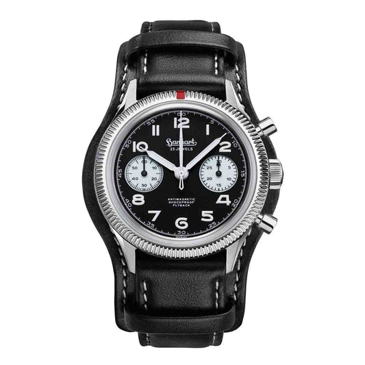 Montre Hanhart 417 ES Flyback Panda 42mm - 1954- H721.211-7010