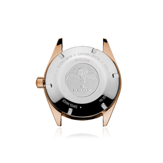 Montre Edox Skydiver 38mm Beige 80131-37RNM-VDBEI