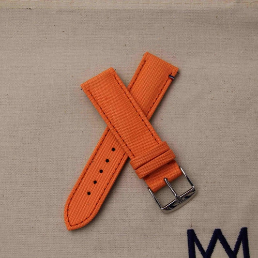 Bracelet Montre Avel & Men Toile Port Louis Orangeade