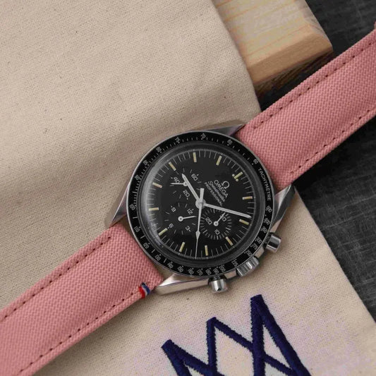 Bracelet Montre Avel & Men Toile Port Louis Soft Pink