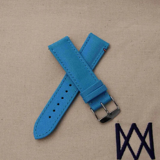 Bracelet Montre Avel & Men Toile Port Louis Turquoise