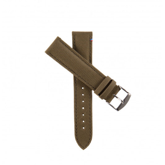 Bracelet Montre Avel & Men Toile Port Louis Vintage Green