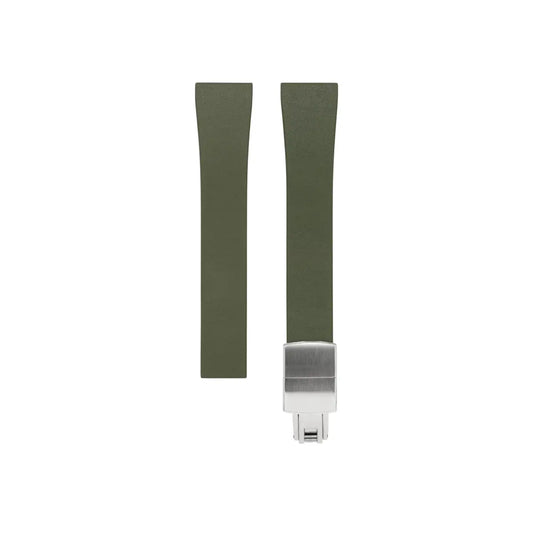 Bracelet Montre Delugs CTS Caoutchouc Vert Olive