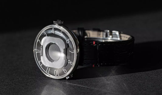 Montre Klokers KLOK 08 black Ø39 Minim + bracelet offert nato sable