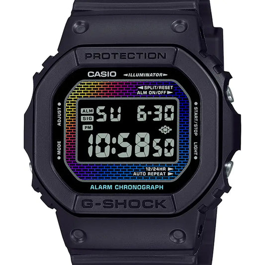 Montre Casio G-Shock Capsule Rainbow Brick Wall DW-5600RW-1