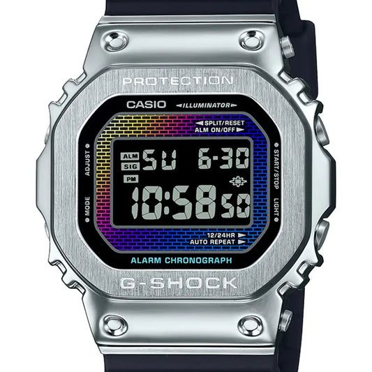 Montre Casio G-Shock Capsule Rainbow Brick Wall GM-5600RW-1
