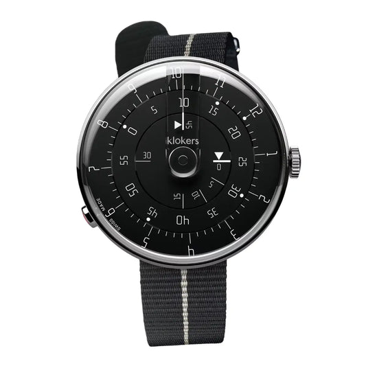 Montre Klokers Klok 01-M2 Ø44 Minimal + Bracelet Mystère Offert (3 bracelets en tout)