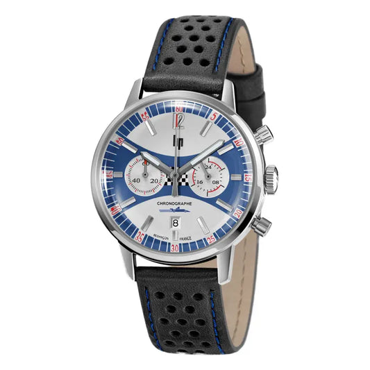 Montre Lip Rallye Méca-Quartz Chronographe « Grand Prix de France Historique » 670051