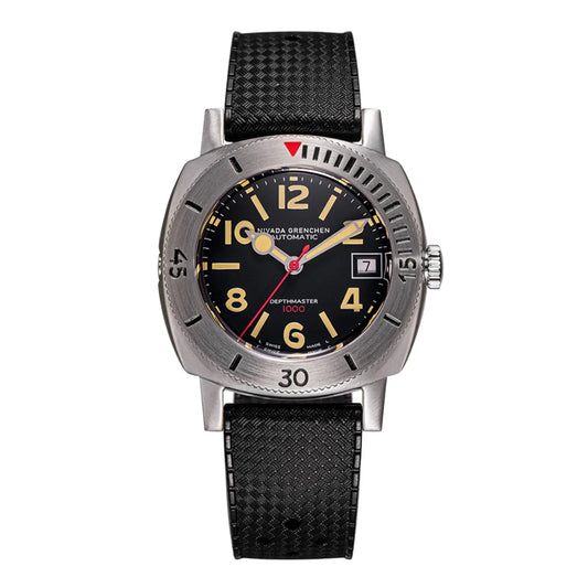Montre Nivada Grenchen Depthmaster Black 14106A