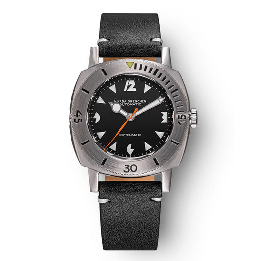 Montre Nivada Grenchen Depthmaster White Pacman 14102A