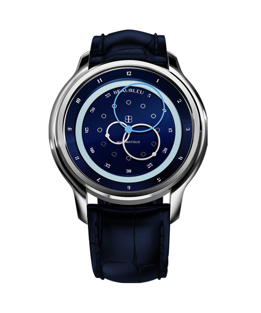 Montre Beaubleu Vitruve GMT Bleu B03-GMT-B-Blue image1