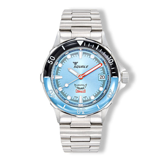 Montre Squale Corallo NOS 2008 Sky – Réf. CORALBICLB.AC