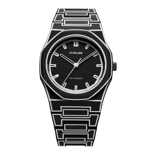 Montre D1 Milano Black Sketch Polycarbon 40,5mm D1-PCBJ33
