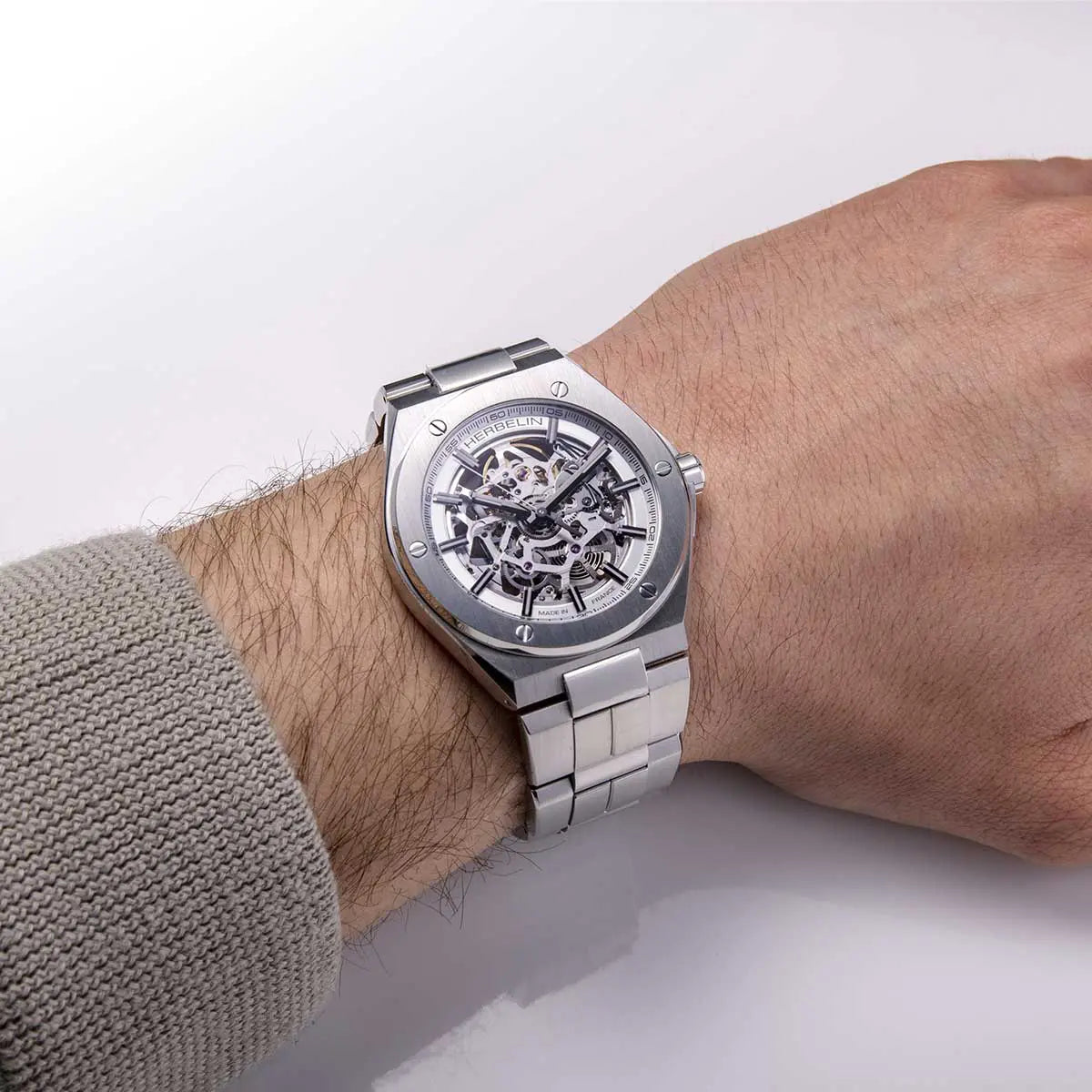 Montre Herbelin Cap Camarat Skeleton 1845BSQ12