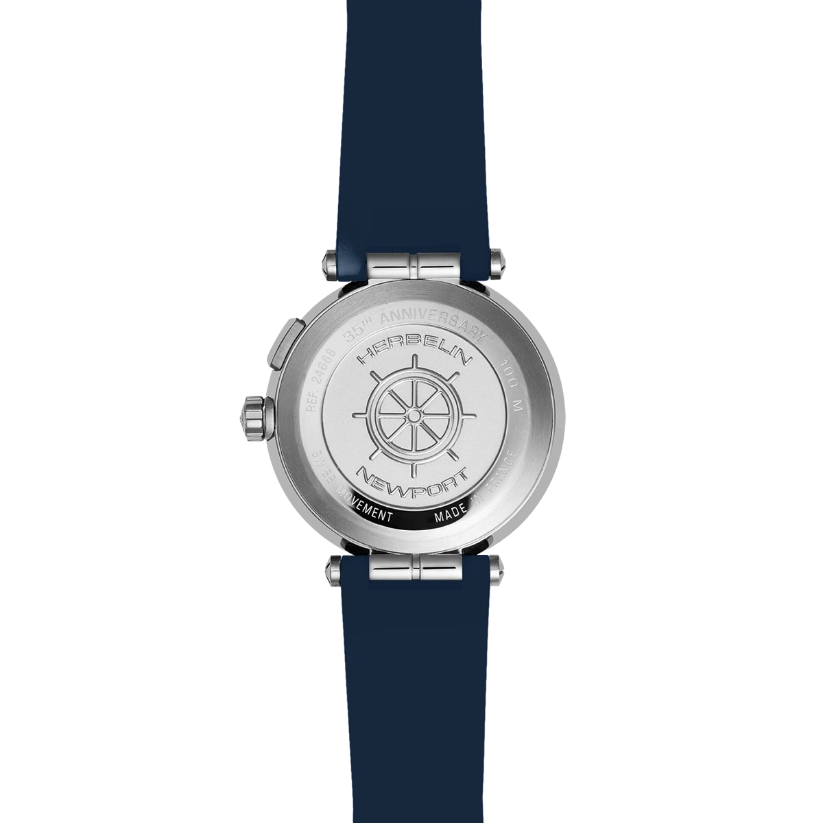 Montre Herbelin Newport Mareographe 35ème Anniversaire 24688A15CB