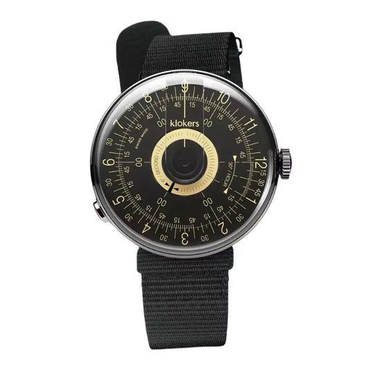 Montre Klokers Klok 08-D3 Ø39 Sixties + Bracelet Mystère Offert (3 bracelets en tout)