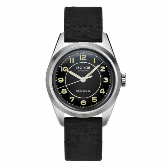 Montre CARLINGUE Military 01 Noir CT-003-B
