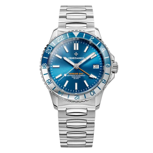Montre Venezianico Néréide GMT Bleu - 3521502C
