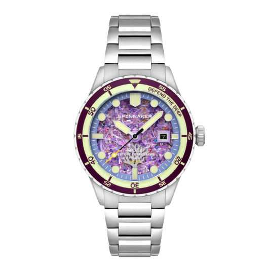 Montre Spinnaker Hass Automatic 4 Ocean Limited Edition Corail SP-5172-44