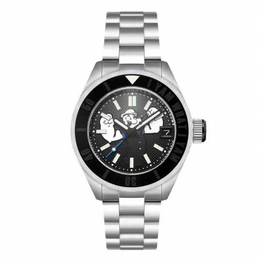 Montre Spinnaker Piccard Automatic - Popeye Forearm Fury Barnacle Black SP-5173-11