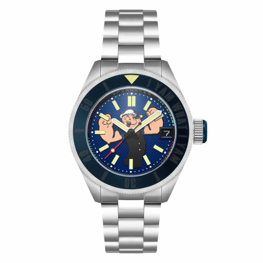 Montre Spinnaker Piccard Automatic - Popeye Forearm Fury Buoy Blue SP-5173-22
