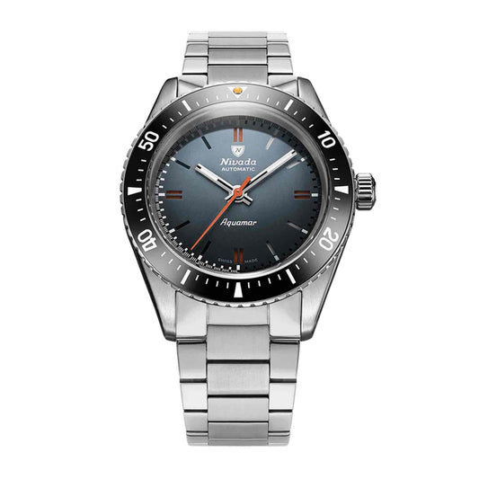 Montre Nivada Grenchen Aquamar Grey 32077A