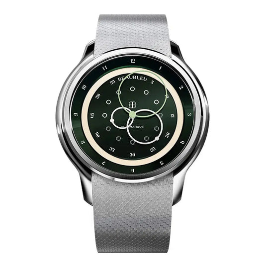 Montre Beaubleu Vitruve GMT Vert B03-GMT-G-Steel