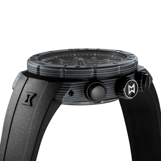 Montre Edox CO-1 Carbone Chronographe Automatique 01125-CLNGN-NING