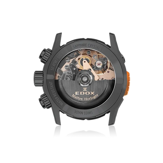 Montre Edox CO-1 Chronographe Automatique 01128-37GNNOCA-GNO