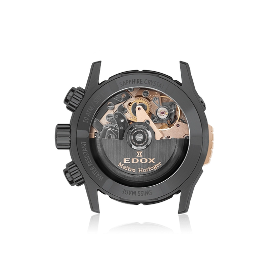 Montre Edox CO-1 Chronographe Automatique 01128-37GNRCA-GNR