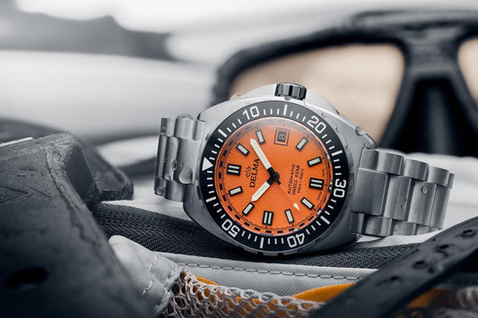 Montre Delma Shell Star Titanium Orange 32701.750.6.151