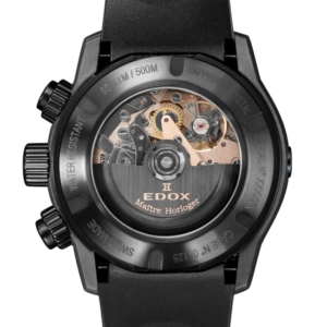 Montre Edox CO-1 Carbone Chronographe Automatique 01125-CLNGN-BUNN