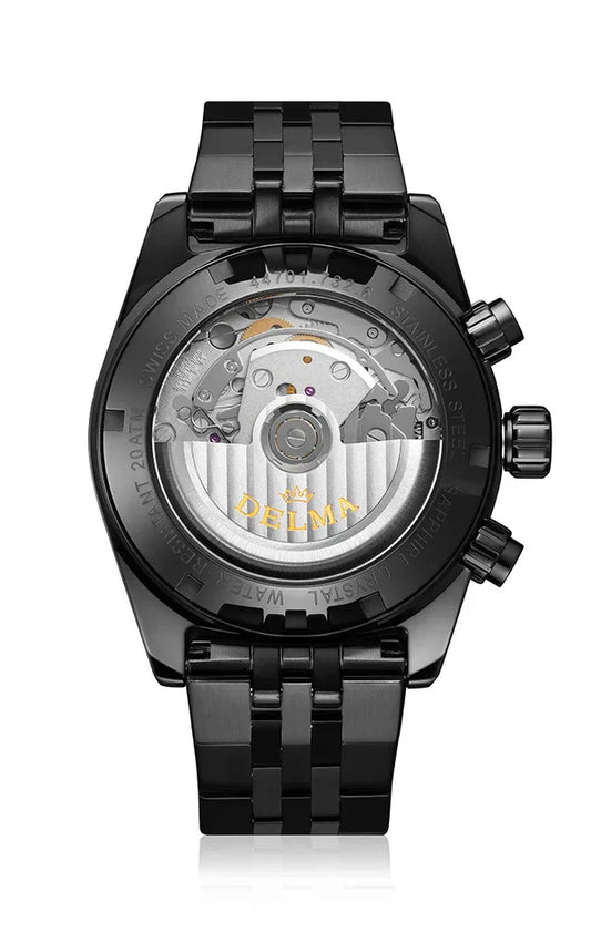 Montre Delma Montego Black & Yellow edition 44701.732.6.032