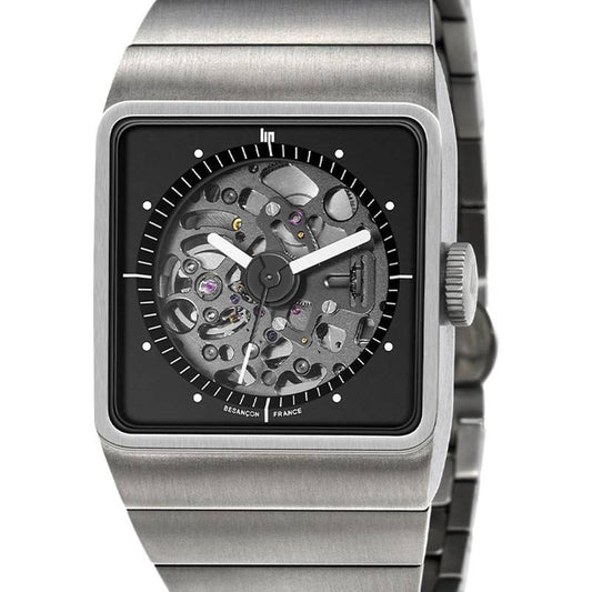 Montre LIP Big TV Titane 671656 Squelette (Roger Tallon)