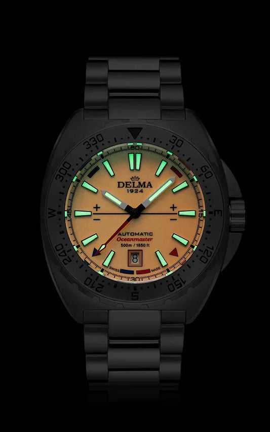 Montre Delma Oceanmaster Lume Orange 41701.670.6.159