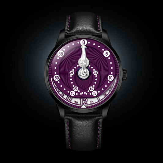 Montre Mandetbrote Secret Orbital Purple Crush