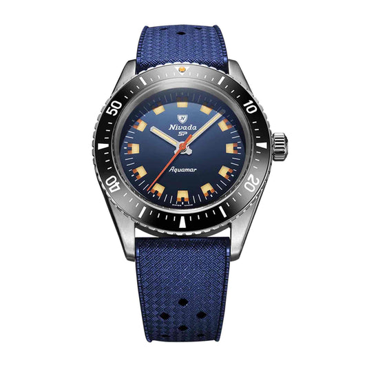 Montre Nivada Grenchen Aquamar Blue 32074A