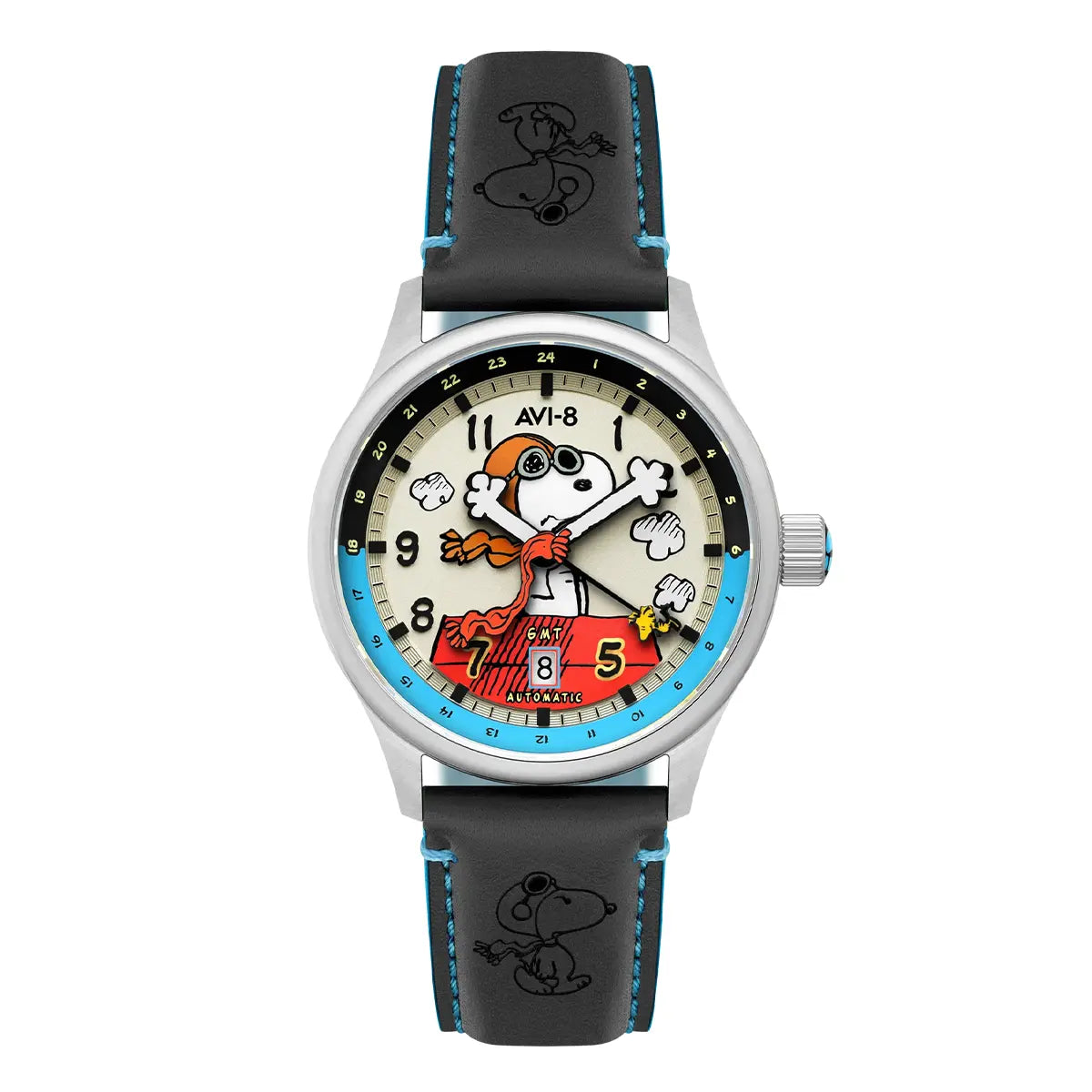 Montre Snoopy Vintage - Bracelet Bleu - Pour Enfants (unisexe) - Neuf, Jamais Portée