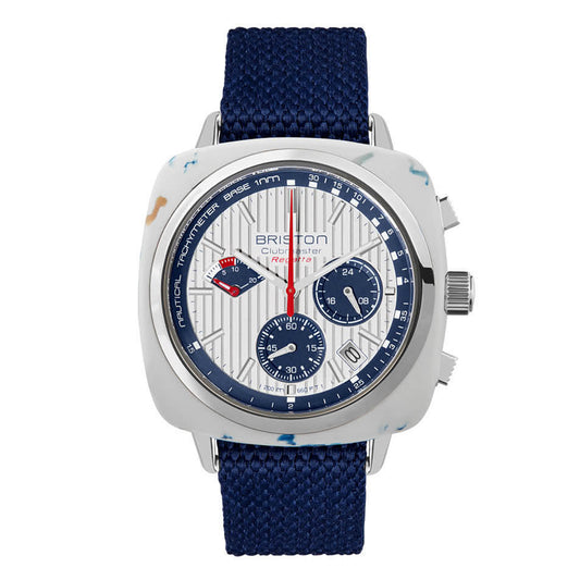 Montre Briston Clubmaster Regatta x Les Plus Belles Baies du Monde - Blanc 251542.SP.W.2
