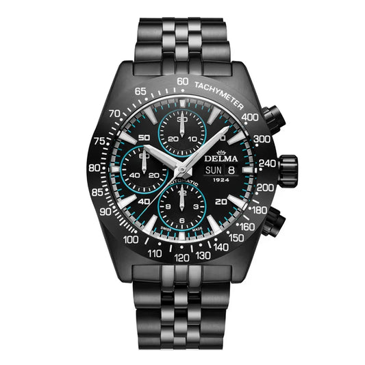 Montre Delma Montego Black & Blue edition 44701.732.6.033