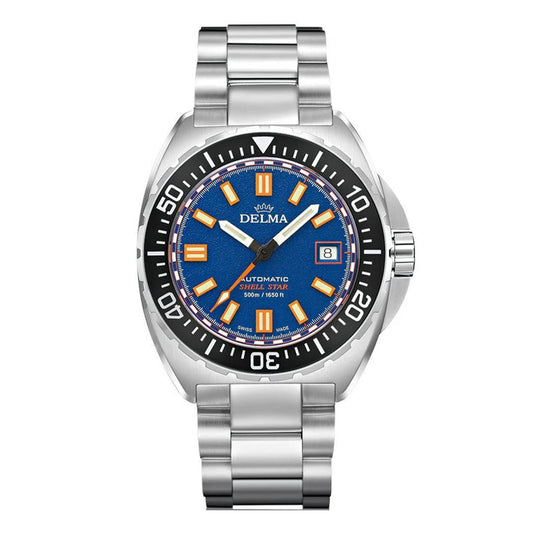 Montre Delma Shell Star Titanium Blue 32701.750.6.041