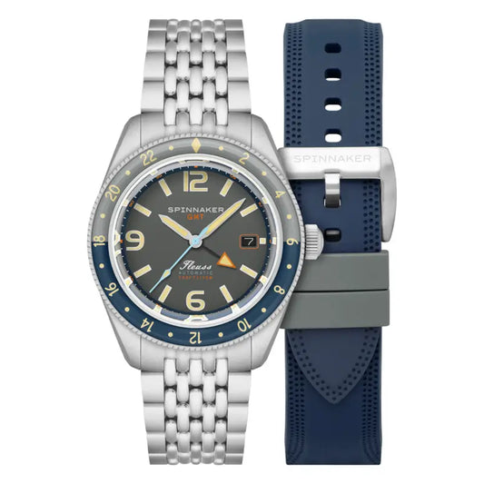 Montre Spinnaker Fleuss GMT Automatic "Deep Grey" SP-5120-11