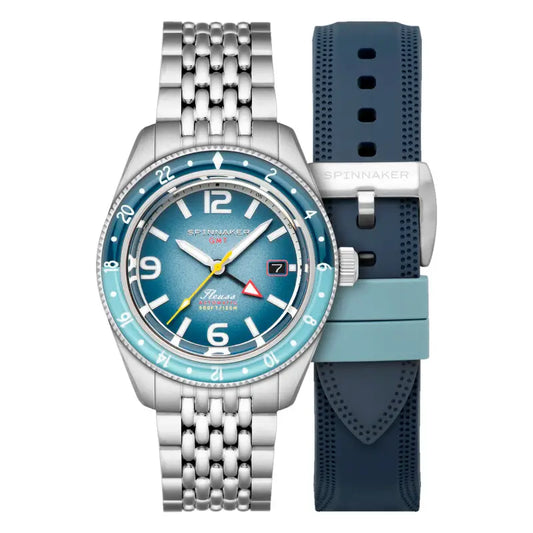 Montre Spinnaker Fleuss GMT Automatic "Nebula Blue" SP-5120-66