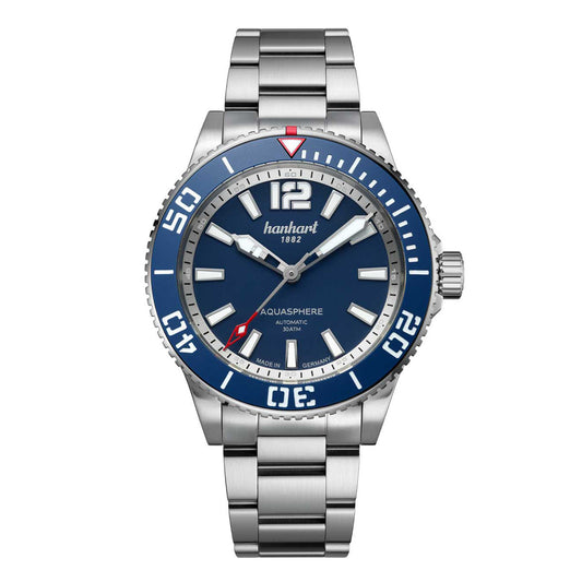 Montre Hanhart Aquasphere FreeFall Blue 42mm 772.270-6428