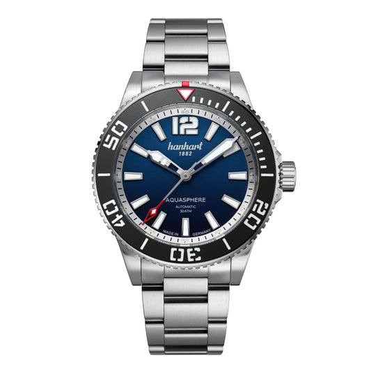 Montre Hanhart Aquasphere Ocean Fade Black 42mm 777.271-6428