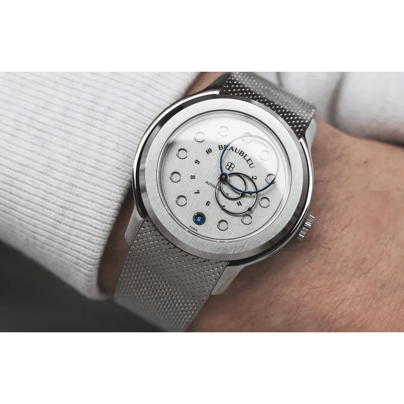 Montre Beaubleu Vitruve Date Acier B03-DAT-S-Steel image4