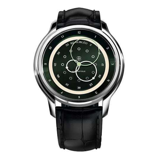 Montre Beaubleu Vitruve GMT Vert B03-GMT-G-Black
